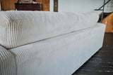 KAWOLA Sofa BODHI 3-Sitzer Cord cremeweiß