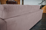 KAWOLA Sofa BODHI 3-Sitzer Cord rosa