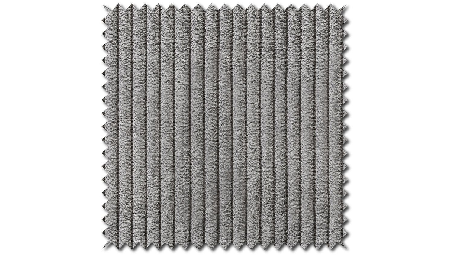 KAWOLA Sofa CELESTE 4-Sitzer Cord grau
