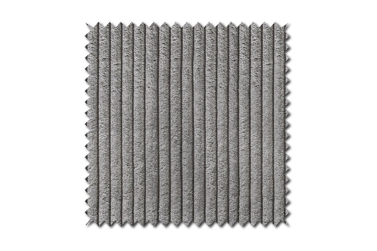 KAWOLA Sofa CELESTE 4-Sitzer Cord grau