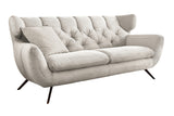 KAWOLA Sofa CHARME Cord cremeweiß