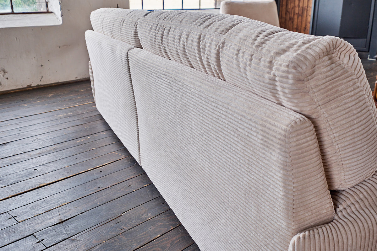KAWOLA Sofa CINE XXL-Sofa 3-Sitzer Cord braun