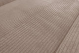 KAWOLA Sofa LAISKA Ecksofa Cord taupe
