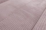 KAWOLA Sofa LAISKA Ecksofa Relaxfunktion teilmotorisch Cord rosa