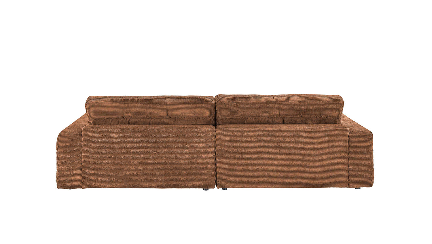 KAWOLA Sofa LANA Ecksofa Cord rost