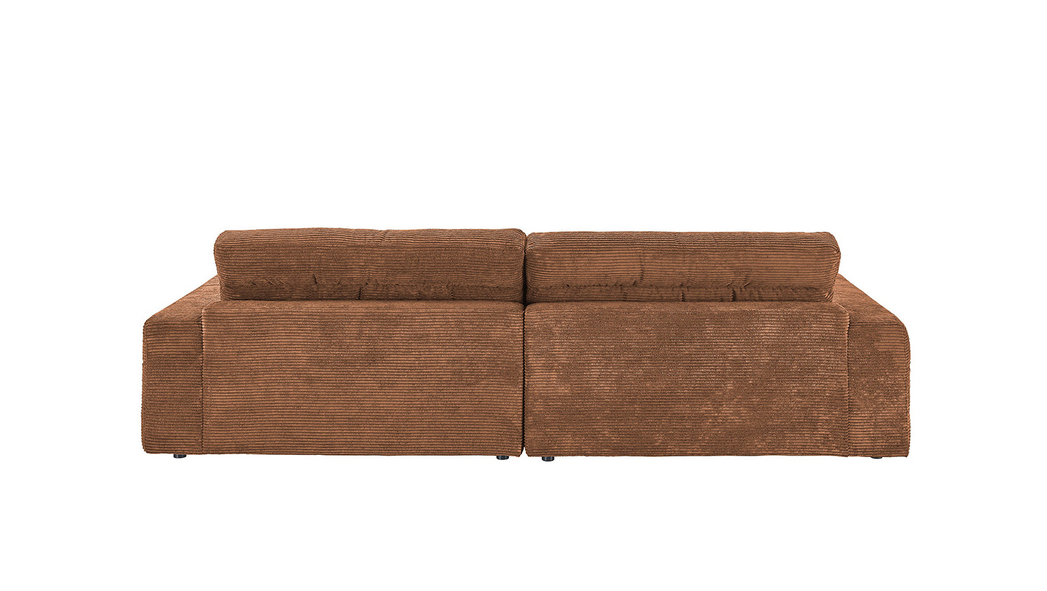 KAWOLA Sofa LANA Ecksofa Cord rost