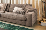 KAWOLA Sofa LANA XL Ecksofa Cord taupe