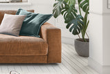 KAWOLA Sofa MADELINE 2-Sitzer Cord rost