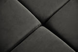 KAWOLA Sofa NEVADA Ecksofa Velvet grau