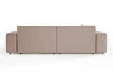 KAWOLA Sofa RANI 3-Sitzer Cord taupe