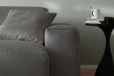 KAWOLA Sofa RANI 3-Sitzer Feincord anthrazit