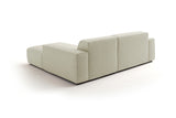 KAWOLA Sofa RANI Ecksofa Feincord beige