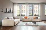 KAWOLA Sofa SAMU Stoff beige