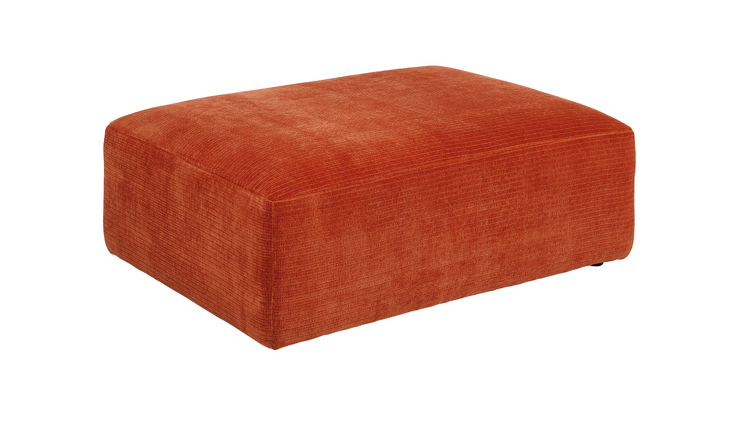 KAWOLA Sofa Sitzelement SEPHI medium Cord Vintage rot