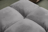 KAWOLA Sofa VIVIEN Ecksofa Velvet stone