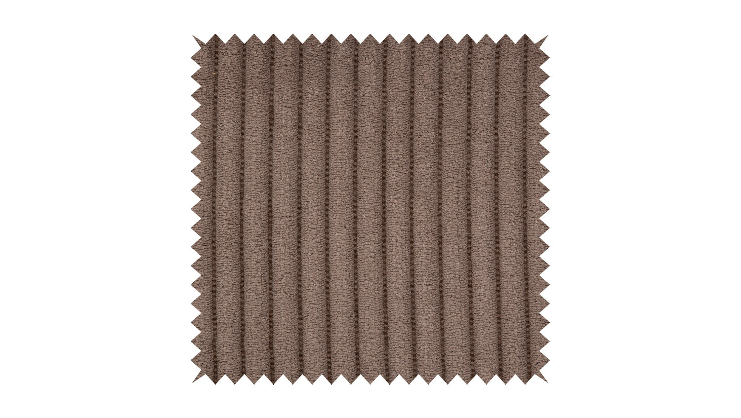 KAWOLA Stoffmuster Cord braun