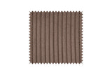 KAWOLA Stoffmuster Cord braun