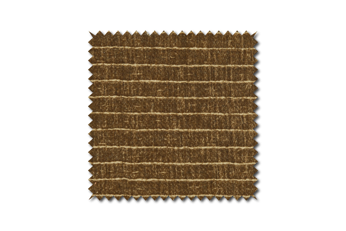 KAWOLA Stoffmuster Cord Vintage braun