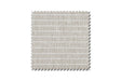 KAWOLA Stoffmuster Cord Vintage silber