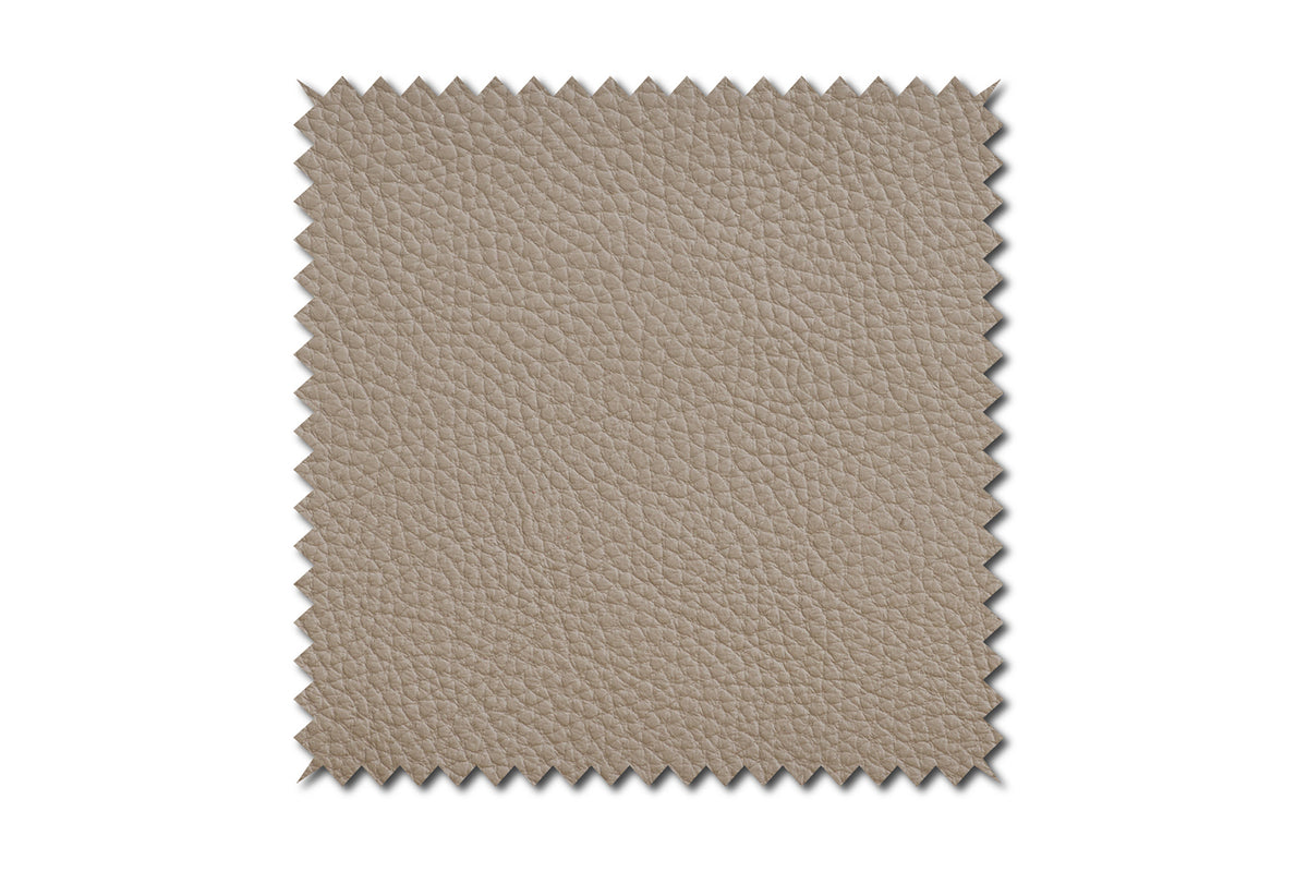 KAWOLA Stoffmuster Leder taupe
