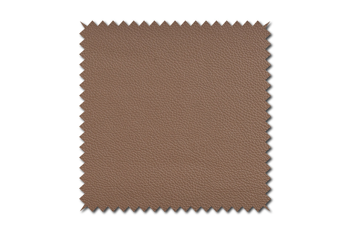 KAWOLA Stoffmuster Leder taupe