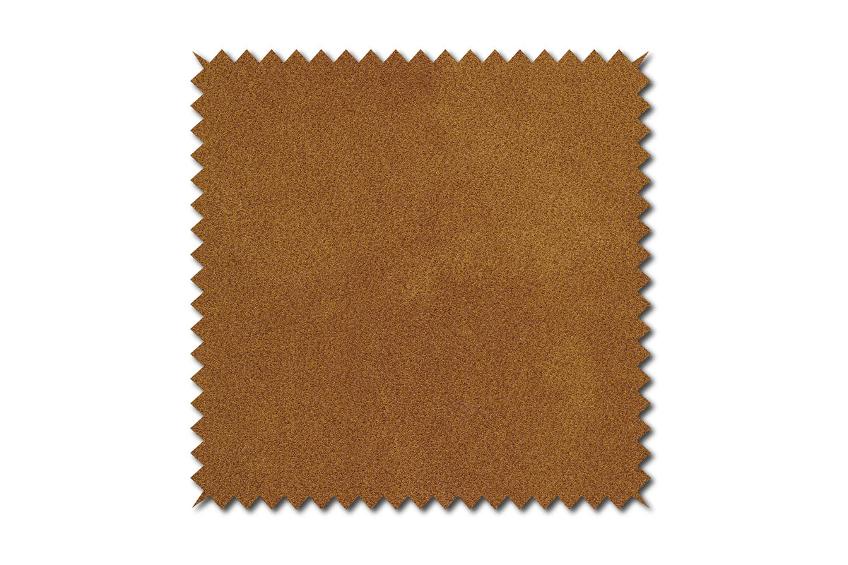 KAWOLA Stoffmuster Stoff cognac