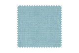 KAWOLA Stoffmuster Stoff hellblau