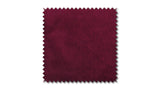 KAWOLA Stoffmuster Velvet rot