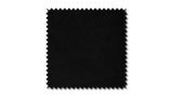 KAWOLA Stoffmuster Velvet schwarz