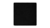 KAWOLA Stoffmuster Velvet schwarz