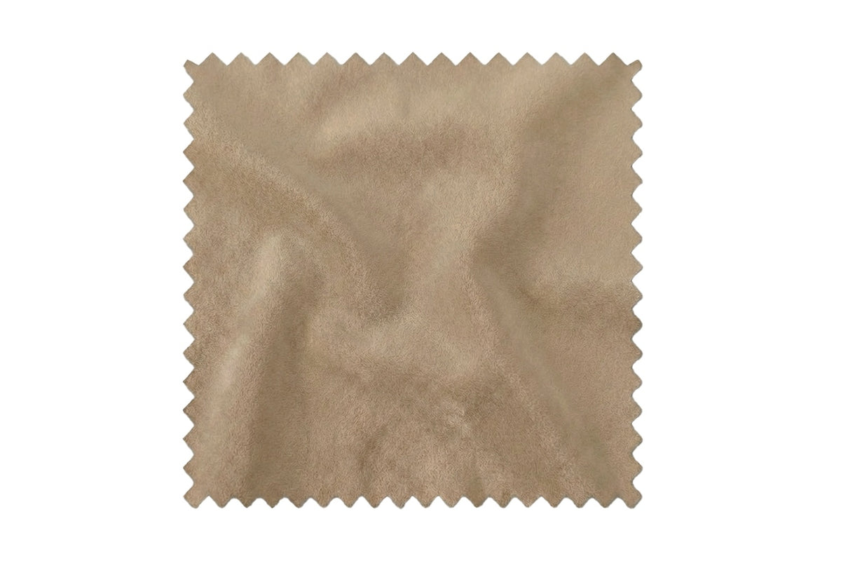 KAWOLA Stoffmuster Velvet taupe