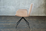 KAWOLA Stuhl NEW CHARME Drehstuhl Esszimmersessel Cord taupe