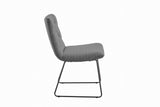 KAWOLA Stuhl NEW CHARME Esszimmerstuhl Cord grau