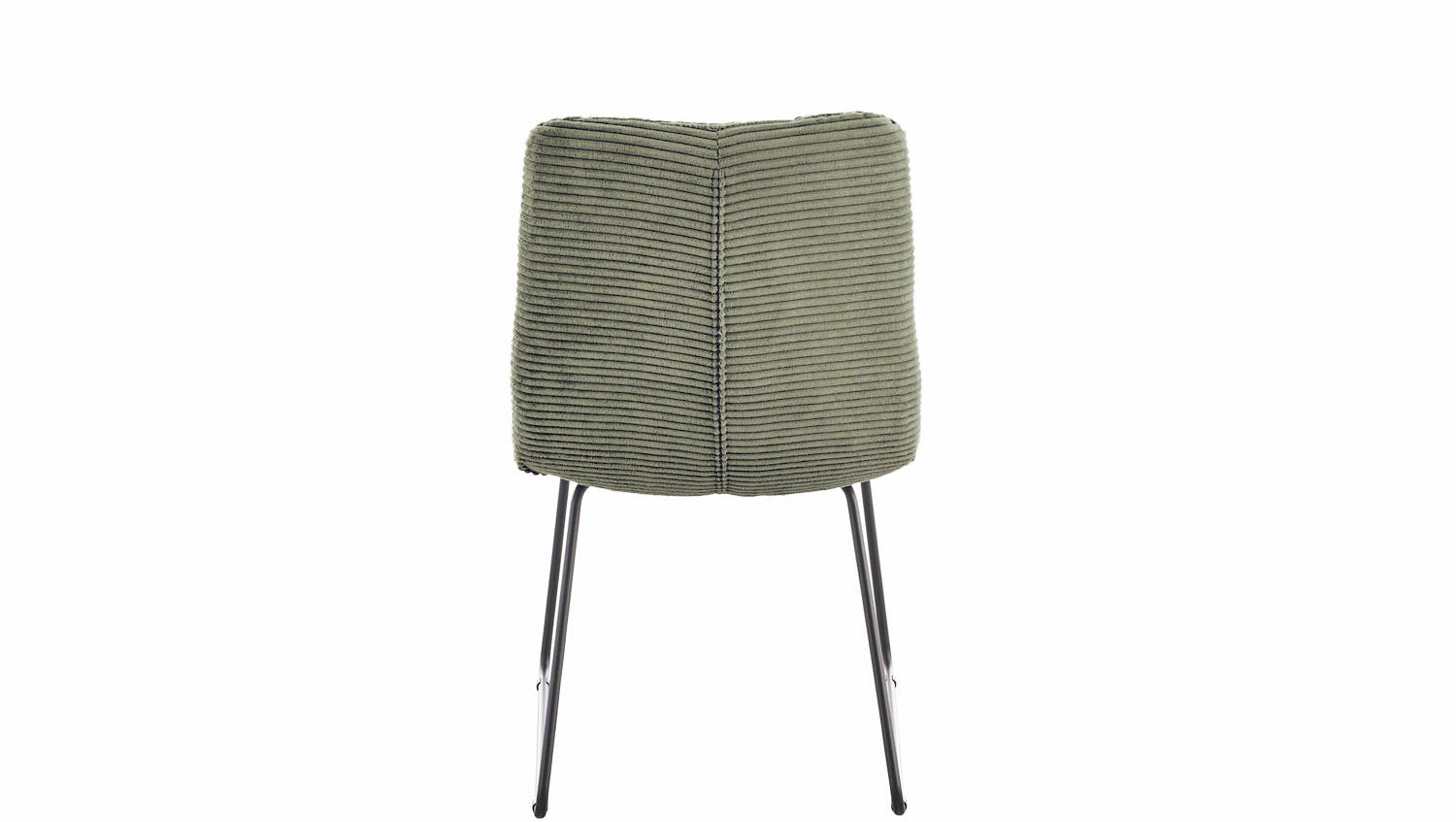 KAWOLA Stuhl NEW CHARME Esszimmerstuhl Cord olivgrün