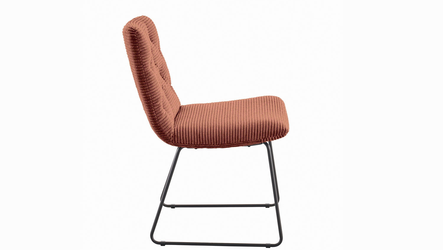 KAWOLA Stuhl NEW CHARME Esszimmerstuhl Cord rost