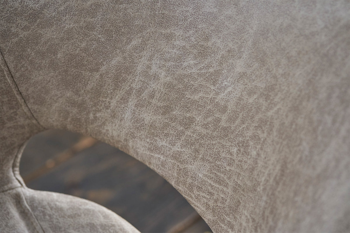 KAWOLA Stuhl "ZAJA Square" Esszimmerstuhl Microfaser creme