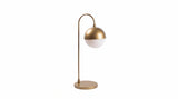 KAWOLA Tischlampe ENORA Glas gold