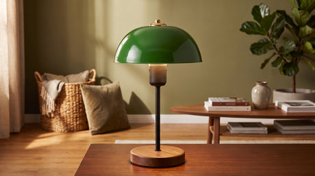 KAWOLA Tischlampe FIORA Metall grün