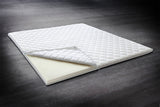 KAWOLA Topper SOLO Viscoelastischer Schaum, 200 x 180 cm