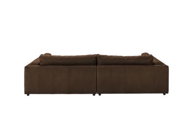Vorschau: KAWOLA Big Sofa RAINA Leder braun Vorschau: KAWOLA Big Sofa RAINA Leder braun