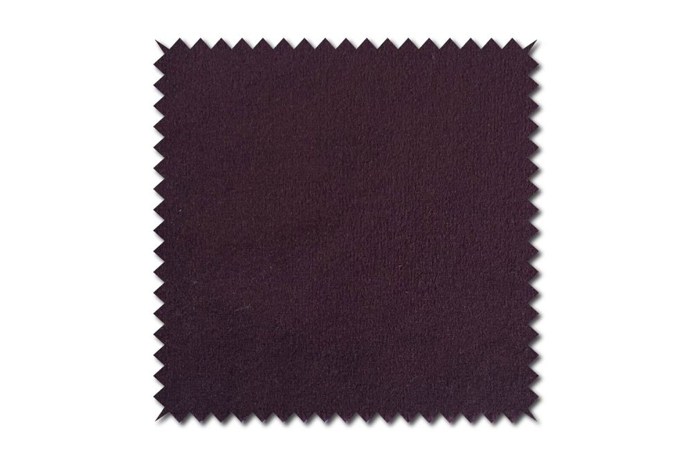 KAWOLA Stoffmuster Velvet lila 10x10cm