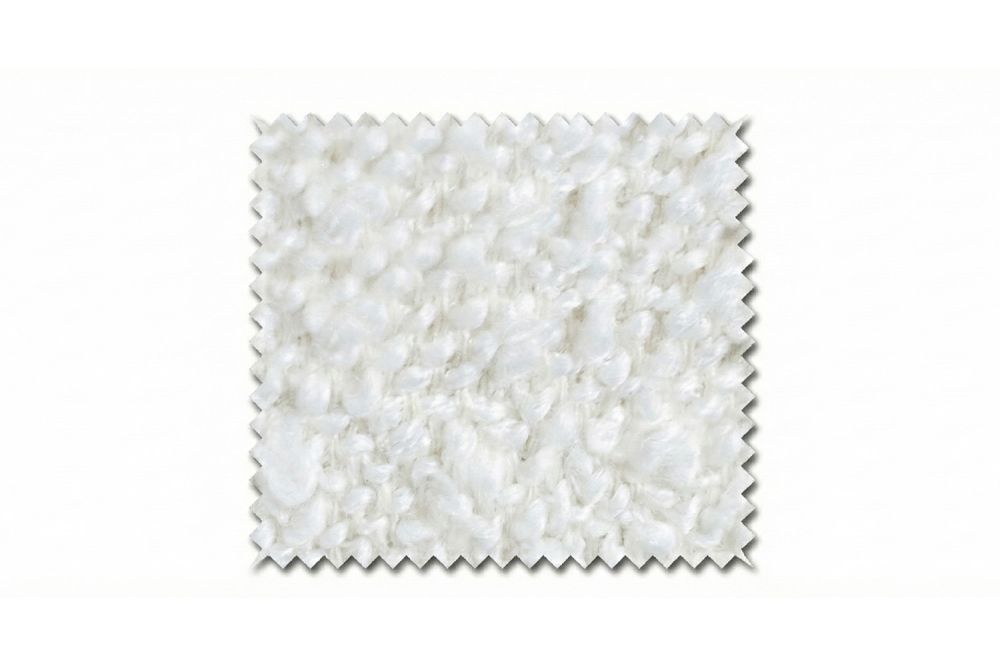 KAWOLA Stoffmuster Stoff cremeweiß