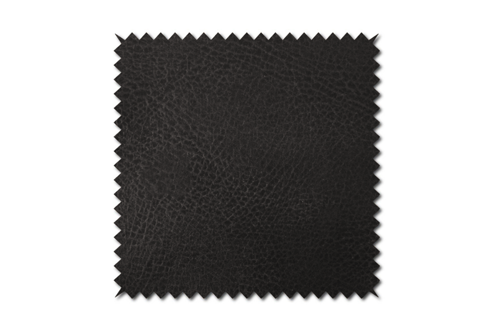 KAWOLA Stoffmuster Lederfaserstoff schwarz