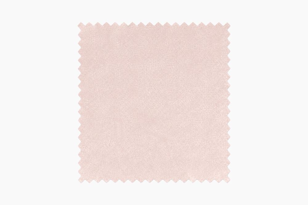 KAWOLA Stoffmuster Velvet rosa