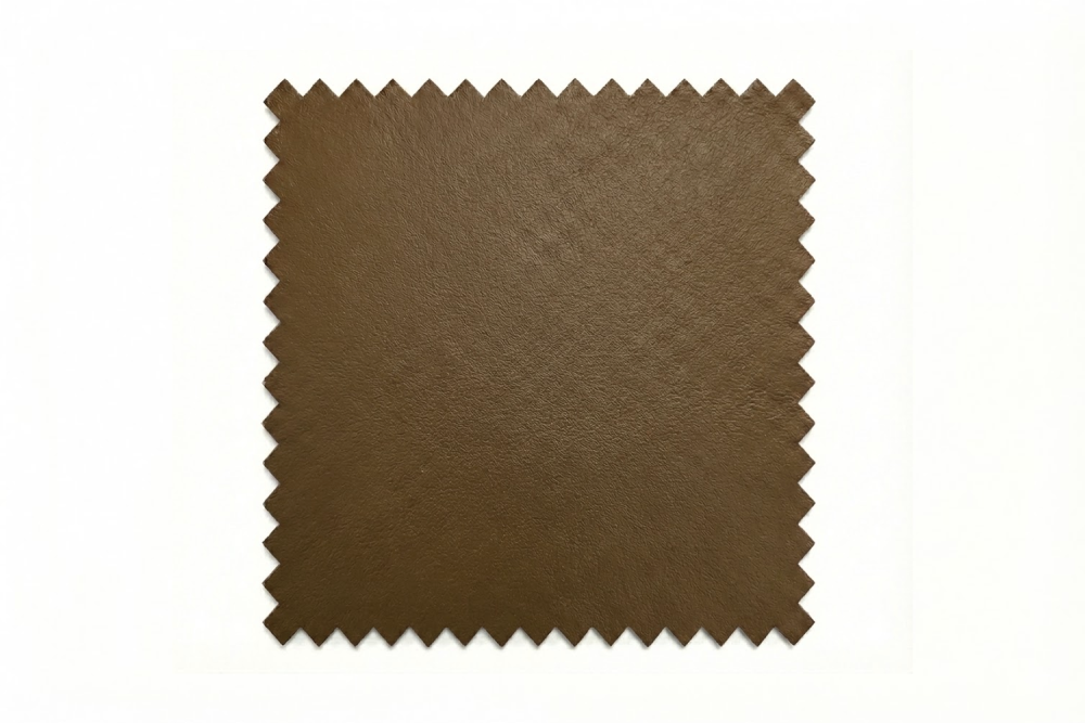 KAWOLA Stoffmuster Leder grün