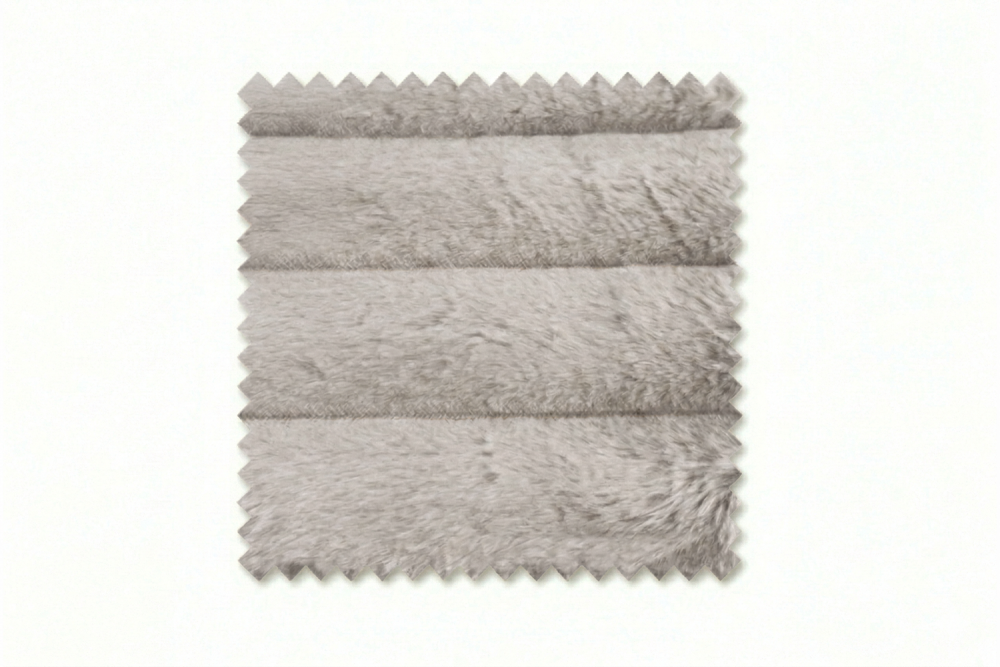 KAWOLA Stoffmuster Breitcord grau