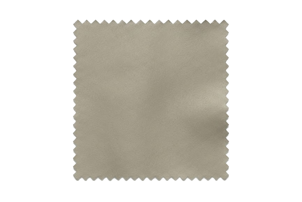 KAWOLA Stoffmuster Leder grau