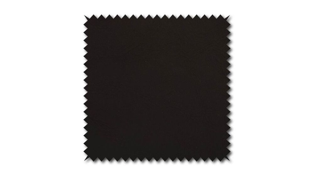 KAWOLA Stoffmuster Kunstleder schwarz 10x10cm