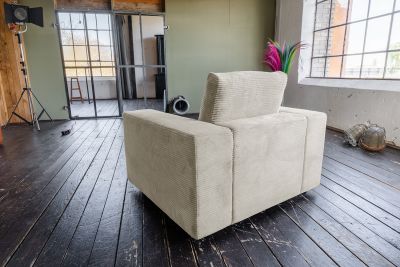 Vorschau: KAWOLA Sessel MADELINE Cord cremeweiß Vorschau: KAWOLA Sessel MADELINE Cord cremeweiß