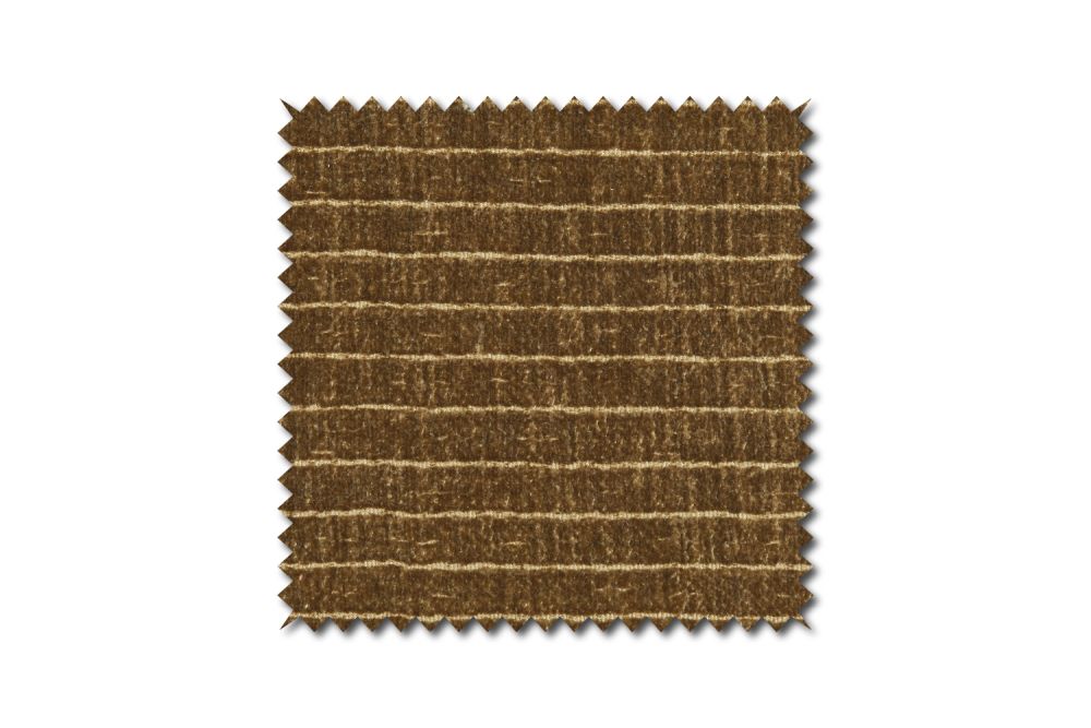 KAWOLA Stoffmuster Cord Vintage braun